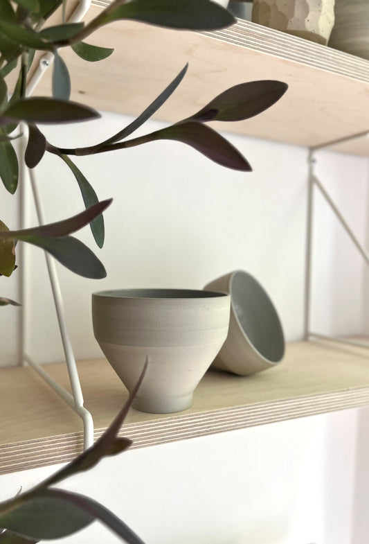 CUP GREY BLUE SOFT