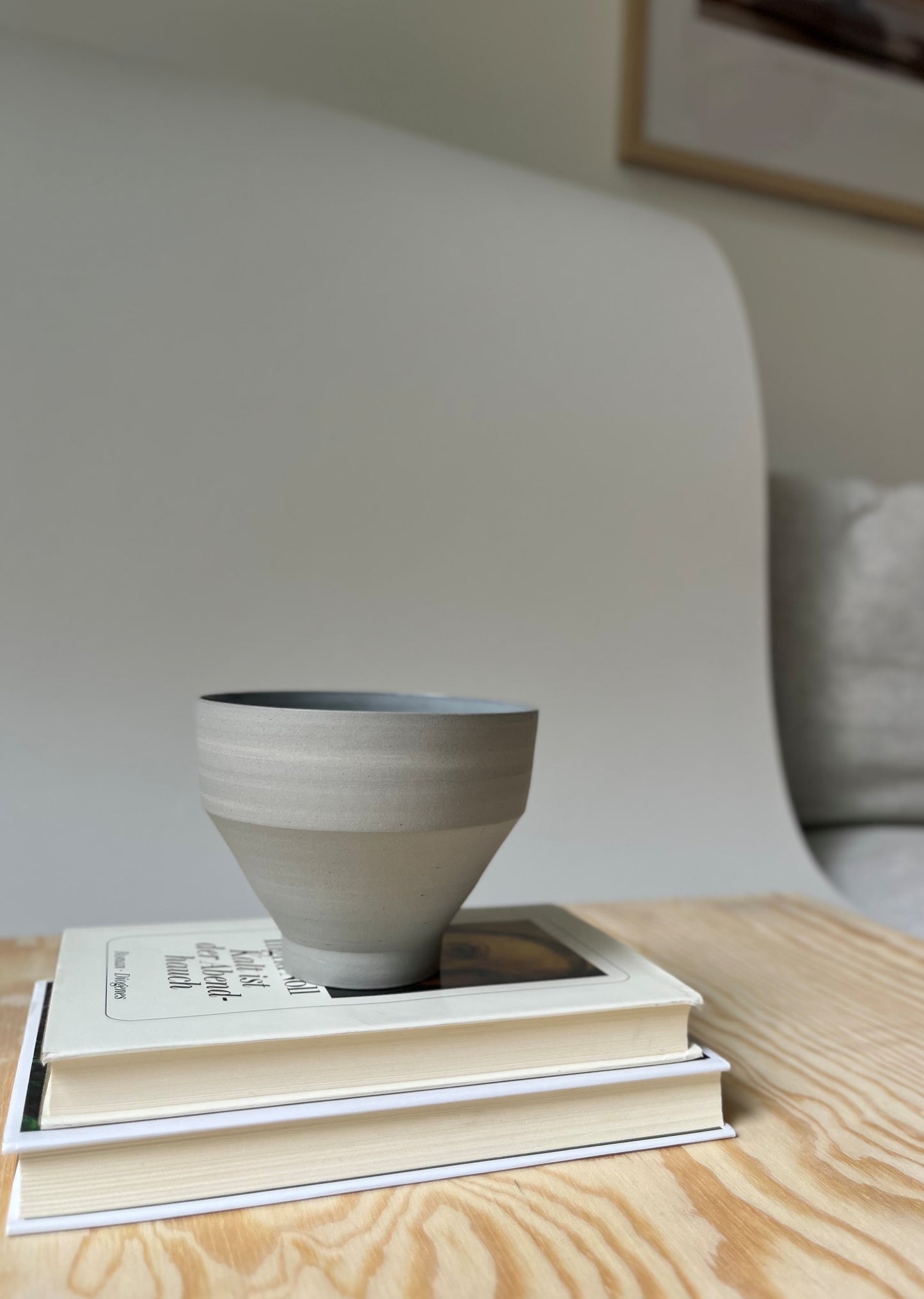 CUP GREY BLUE DEEP