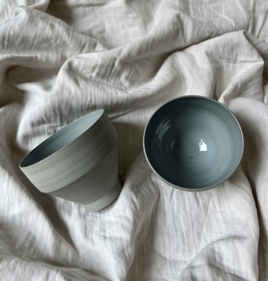 CUP GREY BLUE DEEP