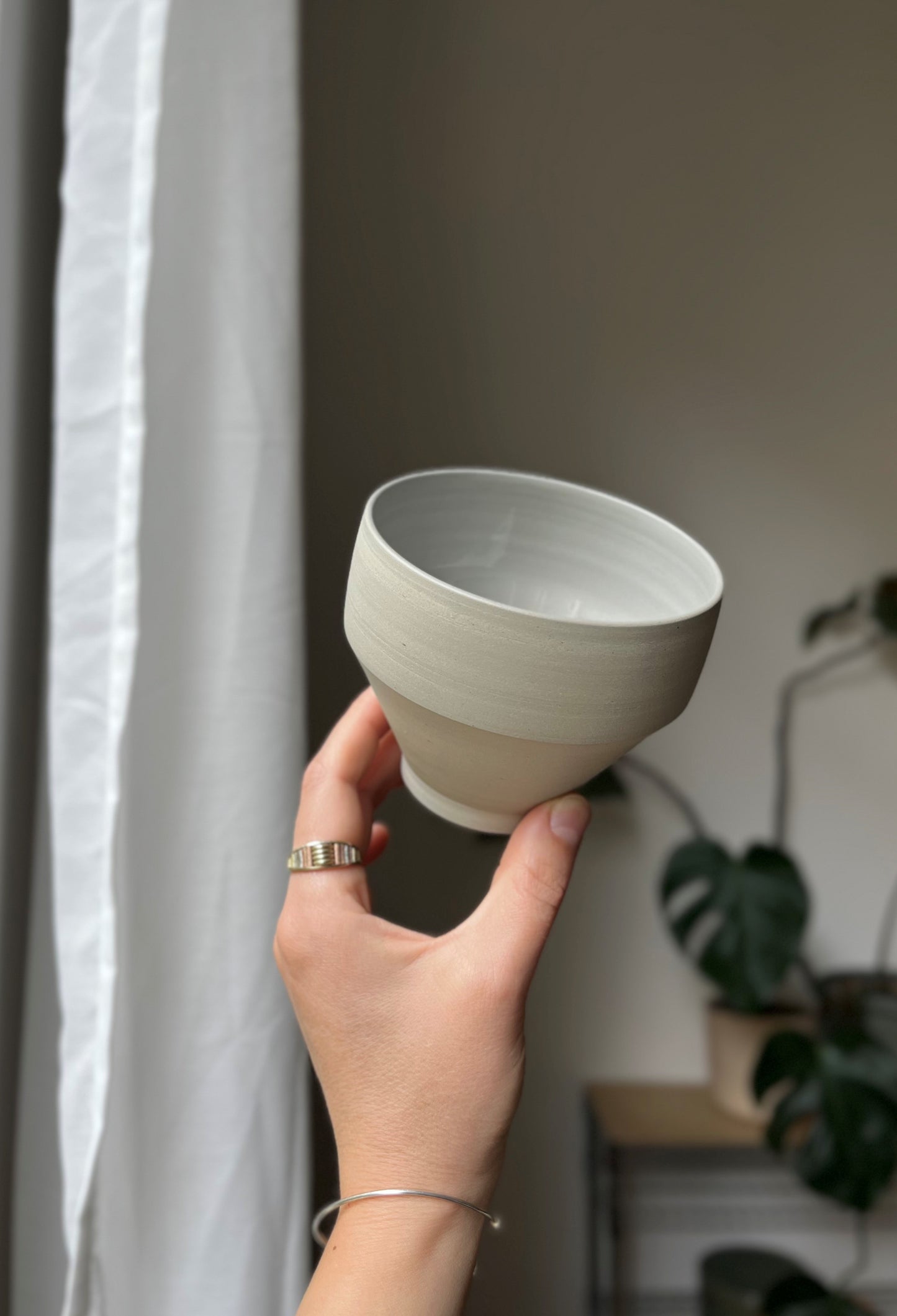 CUP GREY BLUE SOFT